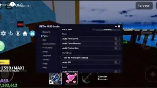 Blox Fruit REDz HUB New Update Script (Works Mobile & Pc)