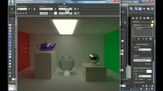 Creating overhead neon light using standard material in Autodesk 3ds max
