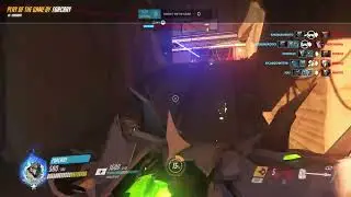 Overwatch Reinhardt highlight todos dormidos cuadruple