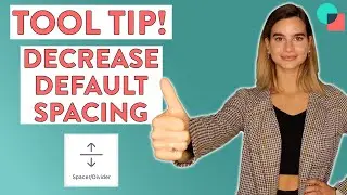 How To Decrease The Default Padding With The Spacer Element