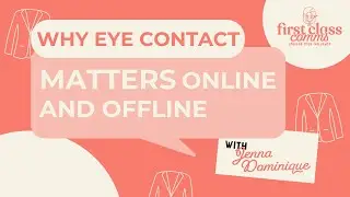 why eye contact is important online and offline