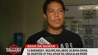 Balitang Amianan: 12 Barangay sa Syudad ng Dagupan, Muling Nalubog sa Baha