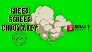 Green Screen - SMOKE BOMB animation 🔊