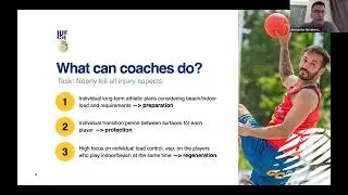 Injury prevention & importance of long-term athletic plans | 2023 IHF Beach Handball Education Week