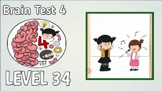 Brain Test 4 Level 34 Solution Walkthrough 