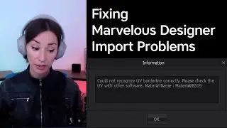 Troubleshooting Marvelous Designer Import Problems