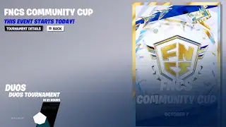How To Wins FNCS Community Cup in Fortnite