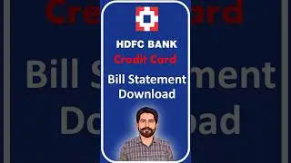 Hdfc Credit Card Statement Download