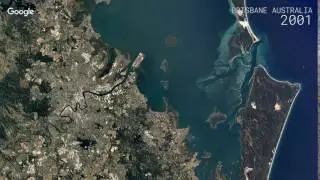 Google Earth Timelapse: Brisbane, Australia