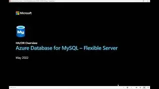 MySQL Flexible Service High Availability and Disaster Recovery (HADR)