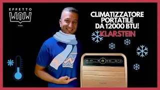 La mia opinione sul CLIMATIZZATORE PORTATILE Klarstein -  Effetto WOW