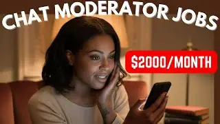 Remote Work From Home Chat Moderator Jobs for beginners.Get Paid to Train, Free  gadgets provided.