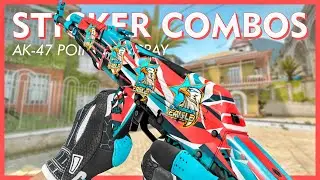 AK-47 Point Disarray Sticker Combinations | CS:GO (2022)