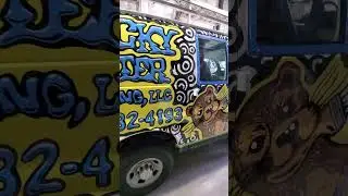 Finished Painting Van with Alpha 6 Enamel Paint! #artist #art #artwork #youtubeartist