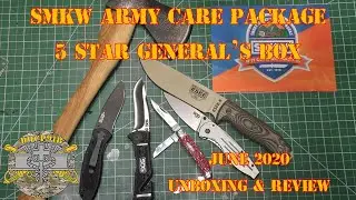 SMKW army care package - 5 star general’s box - June 2020 Unboxing & Review
