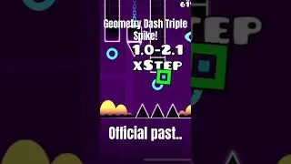 Geometry Dash official past… [GD VIDEO] #geometrydash  #dash #geometry #triplespikes