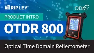 ODM® OTDR 800 Optical Time Domain Reflectometer with Bluetooth: Product Intro