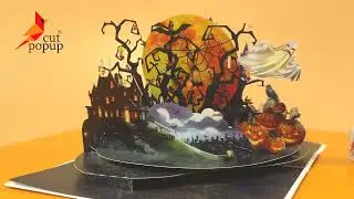 Happy Halloween 3D Popup Card