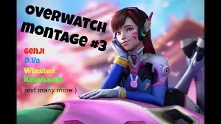 Overwatch montage #3 (Reinhardt,D.Va,Genji and many more!)