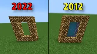 WHICH MINECRAFT IS BETTER 2022 VS 2012 ???