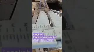 Steps for setting the overdeck machine