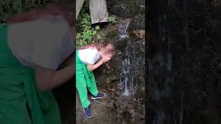 Gremyachy Klyuch waterfall Гремячий ключ #waterfall #gremyachiykluch #relaxing #shortsvideo #nature