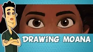 Drawing Moana - Draw with Platanoz