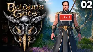 🔴LIVE - Day 2 in the World of Baldur's Gate 3