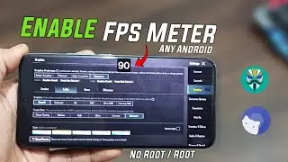 How To Enable FPS Meter on ANY Android 🔥No Root / Root