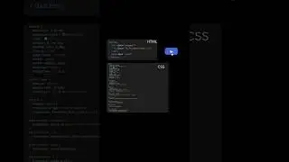 Hover effect on Button with HTML and CSS | #shorts #subscribe #html #youtubeshorts