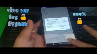 VIVO Y17 1901 FRP BYPASS🔓 G00GLE ACCOUNT BYPASS WITHOUT PC 100% WORK