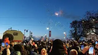 Салют 9 мая 2024 года. День Победы. Санкт-Петербург.
