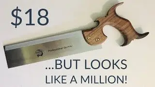 $900* Beautiful Dovetail Saw from $18 Gents Saw | Hand Tool Woodworking