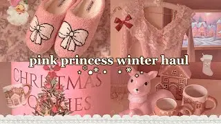 huge pink winter haul ⋆꙳•❅*‧ homeware, fashion + beauty