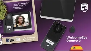 #videoportero táctil y conectado - imagen 3K - Philips WelcomeEye Connect 3 - ref 531046