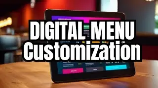 How to customize the background color/style for your digital menu | MyClubMenu
