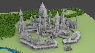 Building a castle | Minecraft survival