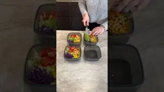 #mealprep ganz einfach die Gemüse Bowl zubereitet | BORA Rezeptideen