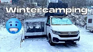 ☃️ Wintercamping im Harz mit Backofen im VW California 🚐