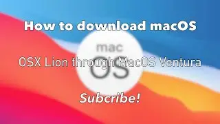 How to download macOS