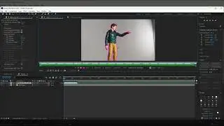 How to Rotobrush a basic 2 layer scene in After Effects