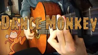 Tones and I Dance Monkey   Fingerstyle Guitar Cover | Alex Lobach