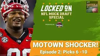 2023 NFL Mock Draft picks 6-10: a Detroit Lions SHOCKER in the top-10