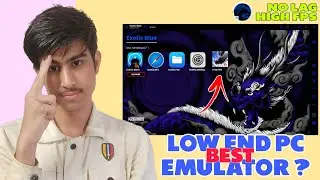 Exotic Blue Premium Lite Weight Emulator For Low End Pc Free Fire 