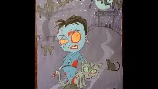 Halloween (идея для ЛД, рисунок)