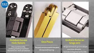 what are the different types of concealed hinges?-D&D HARDWARE