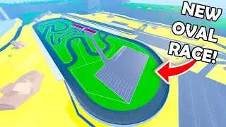 NEW OVAL RACE IN ROBLOX CAR DEALERSHIP TYCOON!! (SEASON 8 PASS GIVEAWAY)