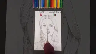 Draw,but in Two Different Cultures ✨ #nepal #bangladesh #shorts #viralshorts #drawing #challenge