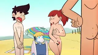 La plage - Roger et ses humains