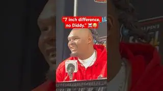DJ Burns on the height difference between him and Zach Edey 😅